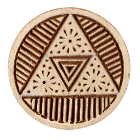 Set of 1 Piece New Wooden Printing Block